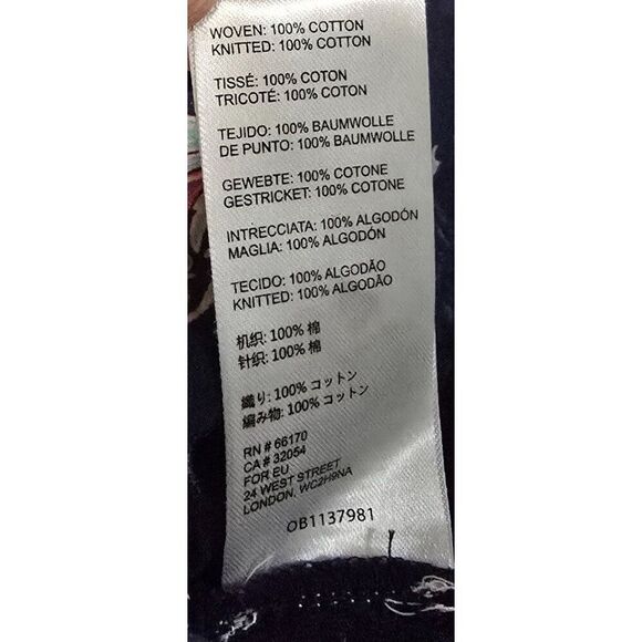 Maeve By Anthropologie Sleeveless Floral Button-Front Top With Pintuck Details - Picture 7 of 8